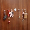 thumbnail image 3 of Ganchos magnéticos de neodimio, imanes de neodimio de alta resistencia con ganchos para interiores y exteriores, fácil de montar, estable sin taladrar para cocina, dormitorio, casilleros, oficina,, 3 of 5