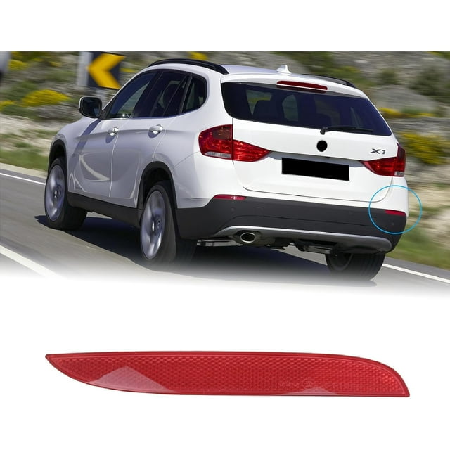 BINB ROAD Rear Bumper Reflector Passenger Side 63142990864 Compatible with BMW E84 X1 2008-2015,Right