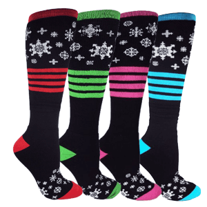 Blizzard Ski Socks 4-Pack