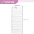 thumbnail image 2 of LOVEVER 2 Pcs Rewritable Message Board Magnetic Whiteboard Kitchen Reminder Calendar for Fridge Dry Erase, 2 of 6