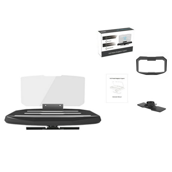 ✪ Car GPS Navigation Projector Wireless Charging Mount HUD Screen Head Up Display Holder Phone Stand Bracket