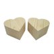 thumbnail image 5 of Caja de regalo para joyería de madera maciza en forma de corazón, soporte para pulsera, brazalete y pendientes., 5 of 6
