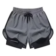 thumbnail image 1 of Biker Mini Short Deportivo Mallas Licra Hombre Gym Ejercicio, 1 of 1