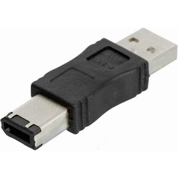Toptekits Firewire IEEE 1394 6 Pin Male to USB A Male Convertor Jack M/M Adapter by Toptekits