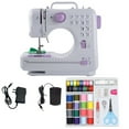thumbnail image 2 of BotaniNest Mini Sewing Machine For Home Use Portable Sewing Machine With 42Pcs Accessories 7.2W Power Control Foot Pedal 110 240V Universal Voltage Smart Sewing Tool, 2 of 7