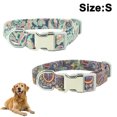 thumbnail image 1 of Cat Collar Breakaway Set of 2 PCS Tribal Pattern Pet Safety Adjustable Kitten Collar Comfortable soft cat collar, 1 of 9