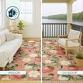 thumbnail image 4 of Addison Rugs Chantille Indoor/Outdoor Transitional Kitchen Salmon Machine Washable Rectangle Rug, 3' x 5', 4 of 8