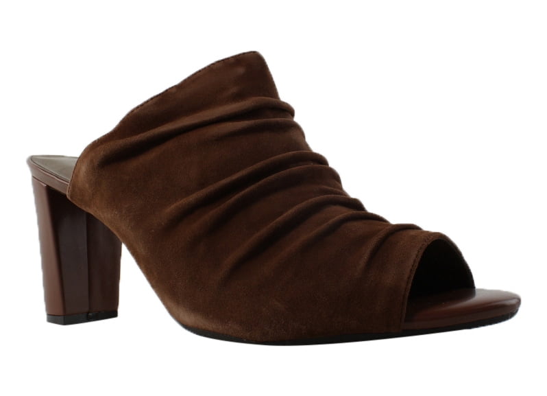 Aerosoles Womens Brown Open Toe Heels 