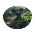 thumbnail image 2 of Round Bar Stool Seat Covers, Cute Saucerman With Big Eyes Elastic Round Chair Cover Stool Seat Slipcover Bar Stool Cushions Round Pad for 12-14 inch, 2 of 7