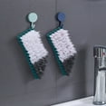 thumbnail image 6 of Cleaning Brush, Hard Bristle Crevice Brush, Bendable V-Shaped Head, Hanging Design, for Window Slot Floor Sink Corner, 6 of 6
