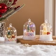 thumbnail image 1 of Luz de Navidad - Decoración de bola de nieve con luces LED para casa, mesa, árbol navideño y decoraciones de invierno, 1 of 3