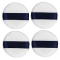 thumbnail image 5 of LOLIPPYY White Makeup Foundation Powder Puff Sponge Set, 4 Pieces, 3.1 x 3.1 x 0.6 Inches for Smooth Application, 5 of 8