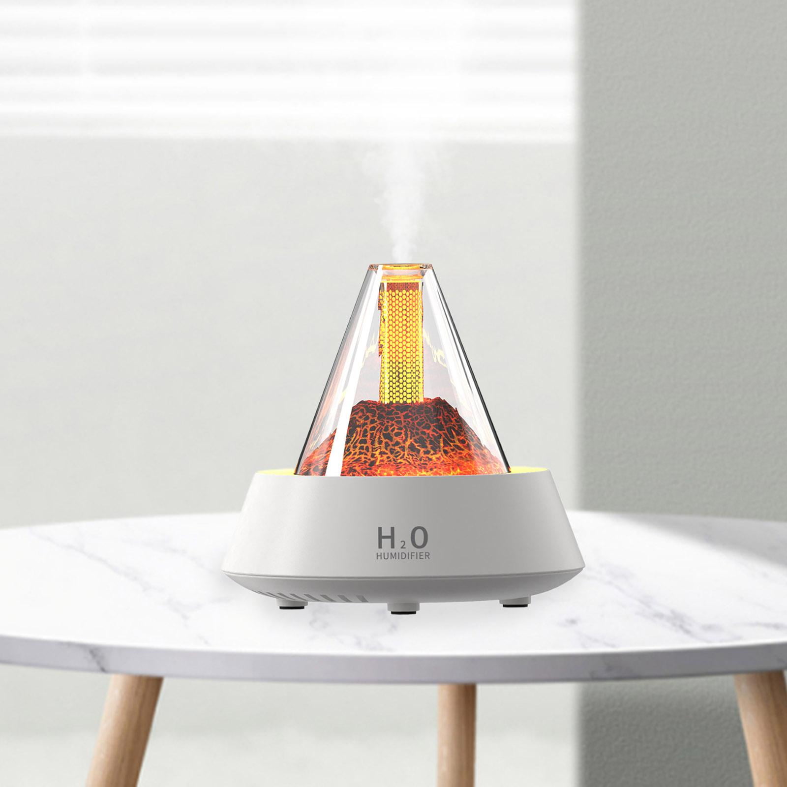 WLPZXP Air Humidifier Decor USB Essential Oil Diffuser for Baby Room Bedside Office White