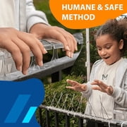 Seesaw Bird Deterrent System for Balconies, Ledges, Beams, etc. - 9.9 ft long