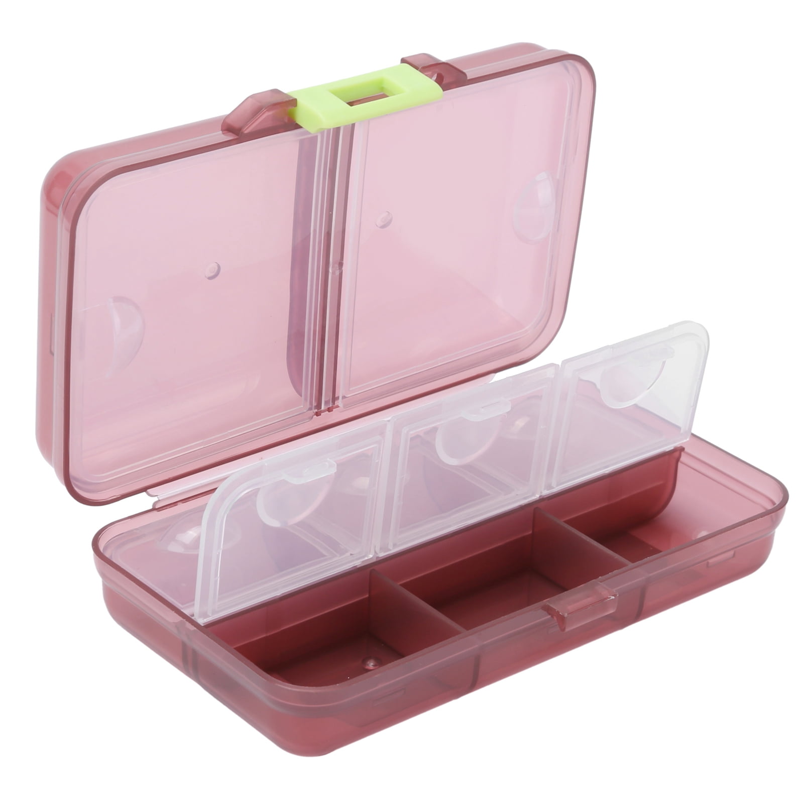 Pill Dispenser,Portable Pill Organizer Medicine Pill Organizer Medicine Pill Case Professionally Tested
