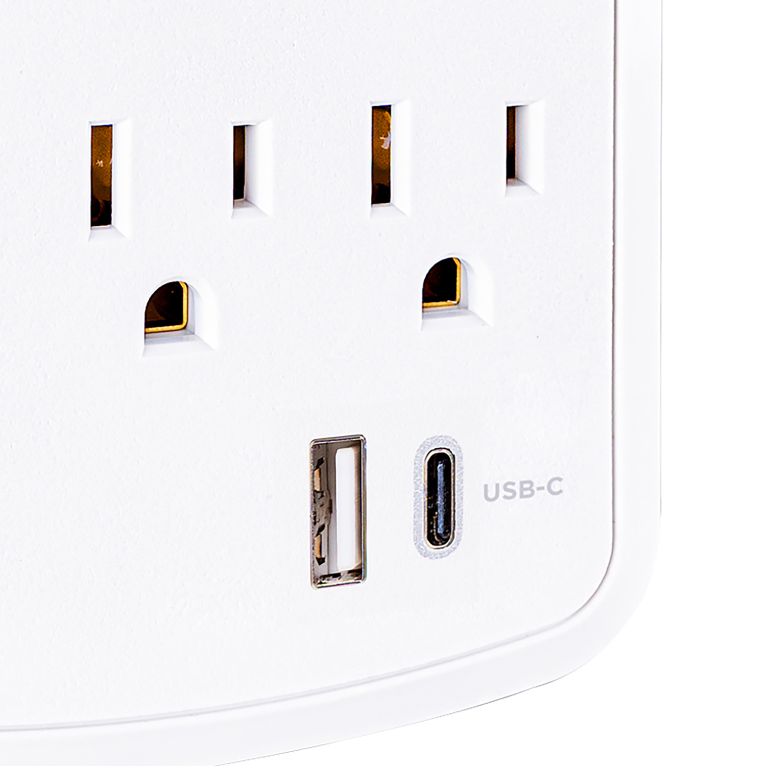 CyberPower Home Office Series Surge Protector Wall Tap, 6 AC Outlets and 2 USB Ports, P6WUC15