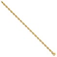 thumbnail image 2 of Diamond2Deal 14K Yellow Gold Polished Solid 5.0mm Anchor Chain Bracelet for Women 8", 2 of 6