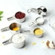 thumbnail image 5 of Cucharas de sopa 304 Juego de taza y cuchara medidora de acero inoxidable Taza grande para hornear Utensilios de cocina Juego de tazas y cucharas medidoras de acero inoxidable, 5 of 9