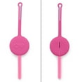 thumbnail image 5 of OmieBox OmiePod Kids Utensils Set with Case - 2 Piece Plastic, Reusable Fork and Spoon Silverware with Pod for Kids, Travel, Lunch Boxes - Bubble Pink by OmieLife, 5 of 5