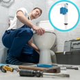 thumbnail image 1 of RUNROTOO Blue Toilet Fill Valve Replacement for Toilet Tank Easy Install Adjustable Inlet Valve, 1 of 8