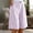 Purple, variant on Zedker Skirt for Womens 2026 Summer Retro High Waist Below Knee Length Flared Skirts Black L