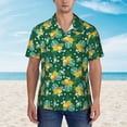 thumbnail image 4 of Fotbe Tropical Fruit Hawaiian Shirt for Men Unisex Summer Beach Casual Short Sleeve Cotton Linen Button Down Shirts-X-Large, 4 of 9