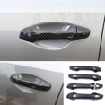 thumbnail image 1 of for Kia Forte 2019-2021 Carbon Fiber Abs Outdoor Door Handle Cover Trim-, 1 of 4