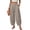 Khaki_#07, variant on Linen Barrel Pants Women Cotton Palazzo High Waisted Balloon Pants Summer Casual Beach Boho Wide Leg Baggy Trousers,Blue XL