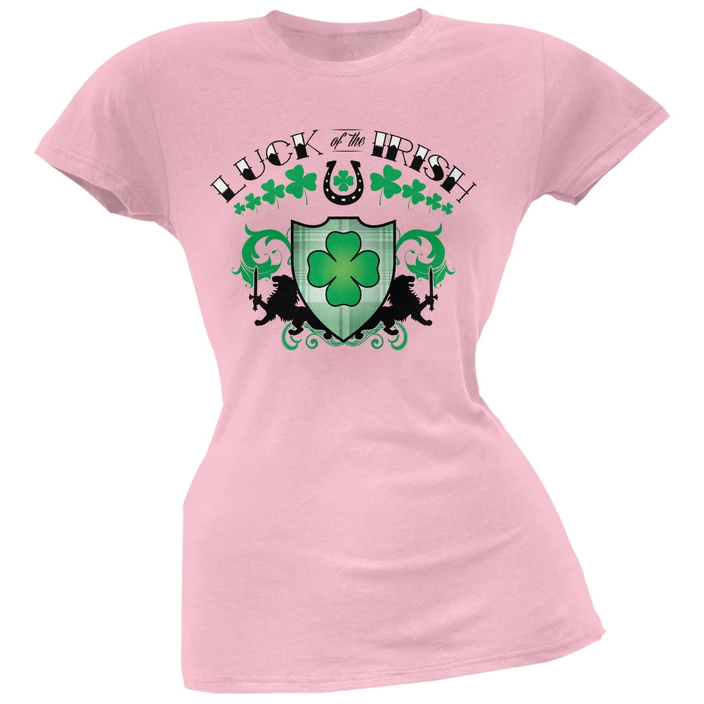 Pink st patty's day shirts Clearance