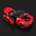 thumbnail image 2 of Bburago 1:24 SF90 sports car racing car model simulation alloy boy for Ferrari toys, 2 of 5