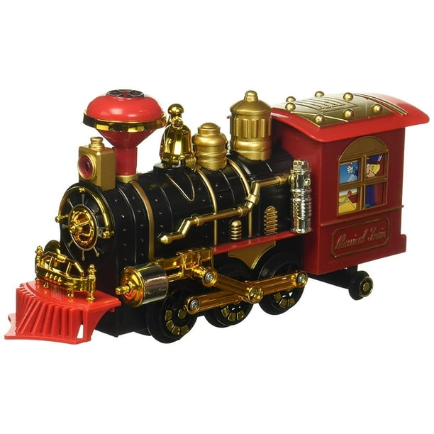 Cool Classical Locomotive Battery Operated Bump and Go Toy Train w/ Smoking  Action, Real Train Horn, Working Headlight (Colors May Vary) Cool Train,  Realistic Train, Classic Toy, Bump and Go Action -
