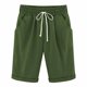 thumbnail image 4 of Qarigey Pantalones cortos Cintura elástica Pantalones cortos sueltos Pantalones Cintura elástica Sueltos Trajes de verano para mujer Prendas para la parte inferior del cuerpo Verde oscuro 5XL Qarigey AP002089-57, 4 of 5