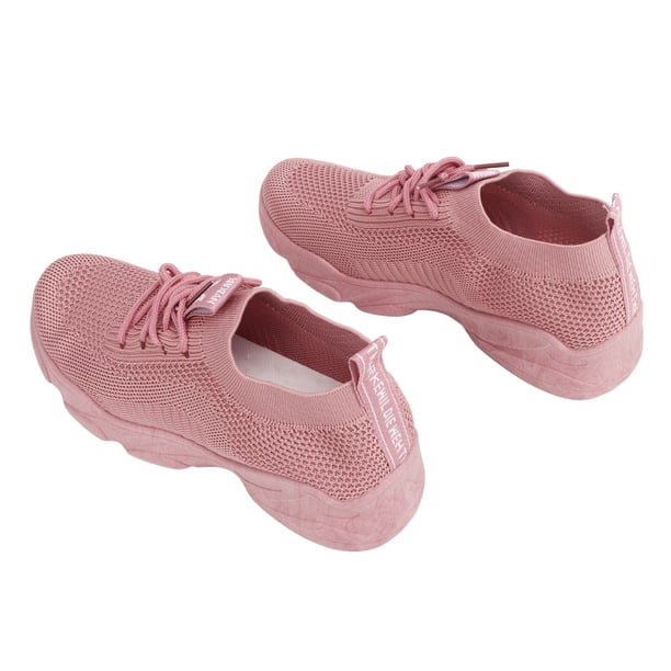 Zapatos para Correr con Estilo Zapatos Deportivos con Estilo de Punto Cómodos Transpirables Zapatillas Clásicas de Moda para Mujeres y Niñas Color Rosa ANGGREK Otros
