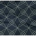thumbnail image 4 of oneOone Tissu Popeline Sergé Coton Bio Formes Géométriques Imprimé Sashiko Tissu BTY 42 Pouces de Large, 4 of 4