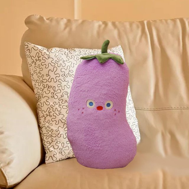 2 PCS Fruit Pillow Toy Plush Sofá Cojín Sear Pad Decoración De Oficina En Casa Baoblaze Almohada de felpa