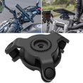 thumbnail image 1 of Soporte de montaje de amortiguador antivibración para motocicleta, soporte para teléfono de ciclismo Quad-lock, color negro, 1 of 5