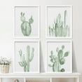thumbnail image 2 of PixonSign 4 PCS Adhesive Canvas Poster Pastel Southwest Desert Cactus Prints Nature Wilderness Digital Modern Art Decorative Multicolor Botanical Floral Elements Art Set for Home - 11"x14" White, 2 of 5