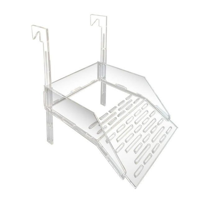 para tomar el sol de tortuga colgante Terraza de Juega y relájate Accesorio para pecera Terraza de tortuga para tortugas rana , M M