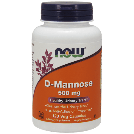 Best NOW D-Mannose Vegetarian Capsules, 500mg, 120 Ct deal