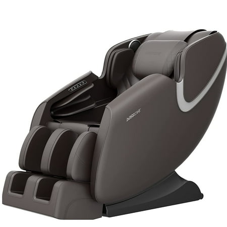 BOSSCARE Massage Chair Zero Gravity Full Body with Airbag Massage Brown