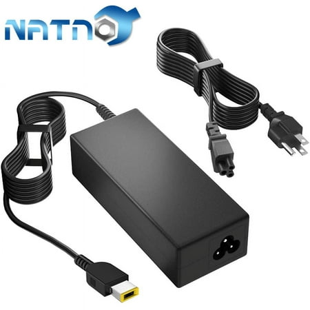 65W 45w Charger for Lenovo Square Connector for Thinkpad T440 G50 T460 T470 T450 X1 Carbon Flex 3 ADLX45NDC2A PA-1650-72 Laptop Power Supply Cord
