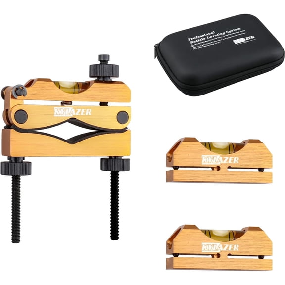 Leveling System Kit|Heavy-duty scope mounting kit|Used for the manufacture and maintenance of firearms|With storage box|General type (2 spare pieces)