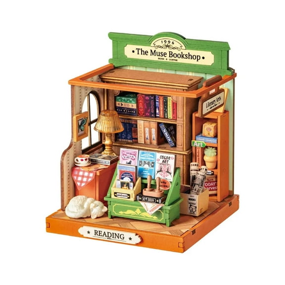 Rolife DS040 DIY Miniature House Kit - The Muse Bookshop