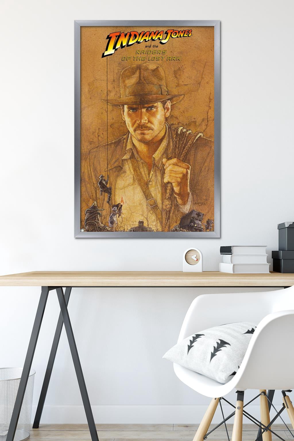 Indiana Jones And The Raiders Of The Lost Ark - One Sheet Wall Poster, 22.375" x 34" Framed