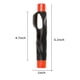 thumbnail image 3 of Empuñaduras de goma para palos de golf, duraderas, para columpio de golf, accesorios para exteriores (naranja), 3 of 3