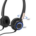 thumbnail image 4 of CNKOO Phone Headset RJ9 Call Center Headset with Noise Cancelling Mic With Volume Adjustment & Mute, 4 of 5