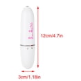 thumbnail image 3 of Riousery Electric Anti-Wrinkle Eye Massager Pen Skin Tightening Vibration Beauty Device for Dark Circles, Puffiness, and Fine Lines, Portable Face Massager Roller (White) 4.7 in / 12 cm, 3 of 9