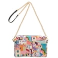 thumbnail image 2 of FORMRS Women Crossbody Purse with Chain Strap Vegan Leather Shoulder Handbag, Abstract Painting, 2 of 7