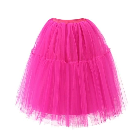 Women's Tulle Skirts Women 80's Tutu Skirt Ballet Tutu Skirt Women and Big Girl's Layered Womens Ballet Tutu Skirts for Girls Tulle Tutu Skirts Party Festival Carnival