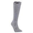 thumbnail image 2 of Lian LifeStyle Children 3 Pairs Knee-High Combed Cotton Blend Socks 3Y-5Y 3P3C-01 (Dark Grey, Grey, Cream), 2 of 3